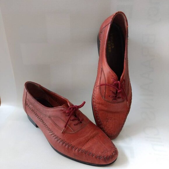 Vintage Leather Shoes "Turbo Club" Size 9 Tropical Footwear Huaraches - Picture 6 of 10